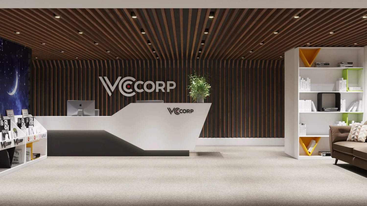 Bảng hiệu công ty quảng cáo VCCorp