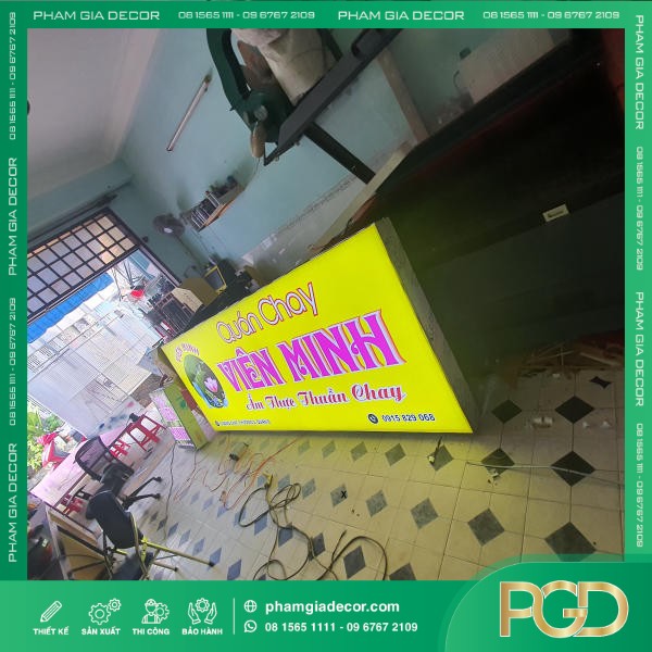 dịch vụ làm bảng hiệu giá rẻ quận bình thạnh
