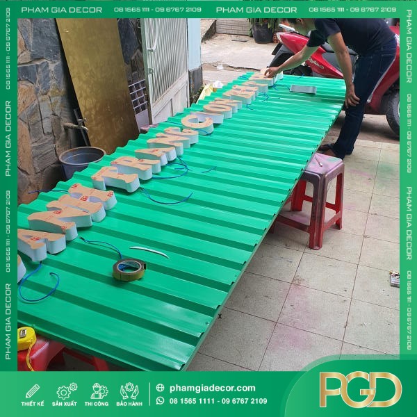 thi công bảng hiệu quận bình thạnh giá rẻ