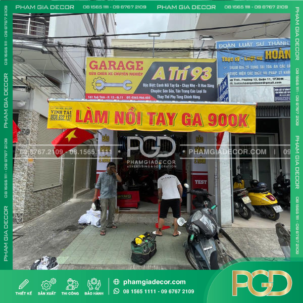 thiết kế bảng hiệu quận 4