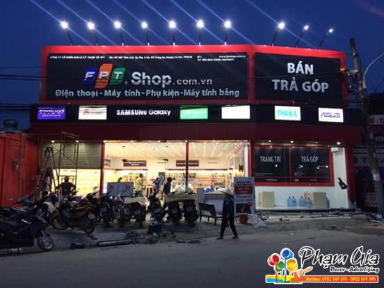 Làm bảng hiệu alu